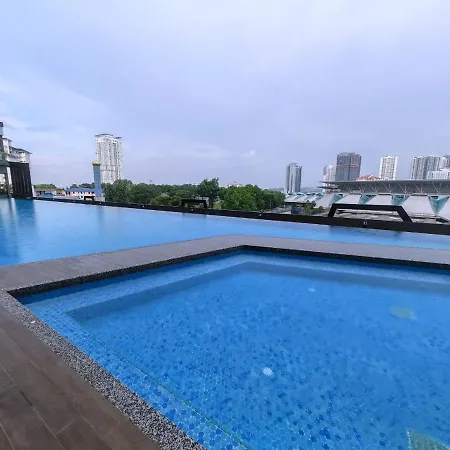 Twin Tower Residence Jb City By Sc Homestay Johor Bahru Luaran gambar